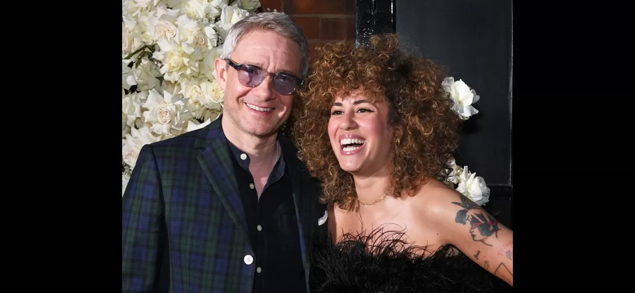 Actor Martin Freeman's personal life revealed, including a relationship with a TV star over 20 years his junior.