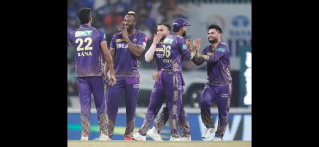 Narine leads KKR to victory over LSG by 98 runs, moves team to first place in rankings.