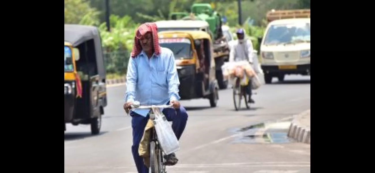 Odisha's Titilagarh hit by a 45 degC heatwave.