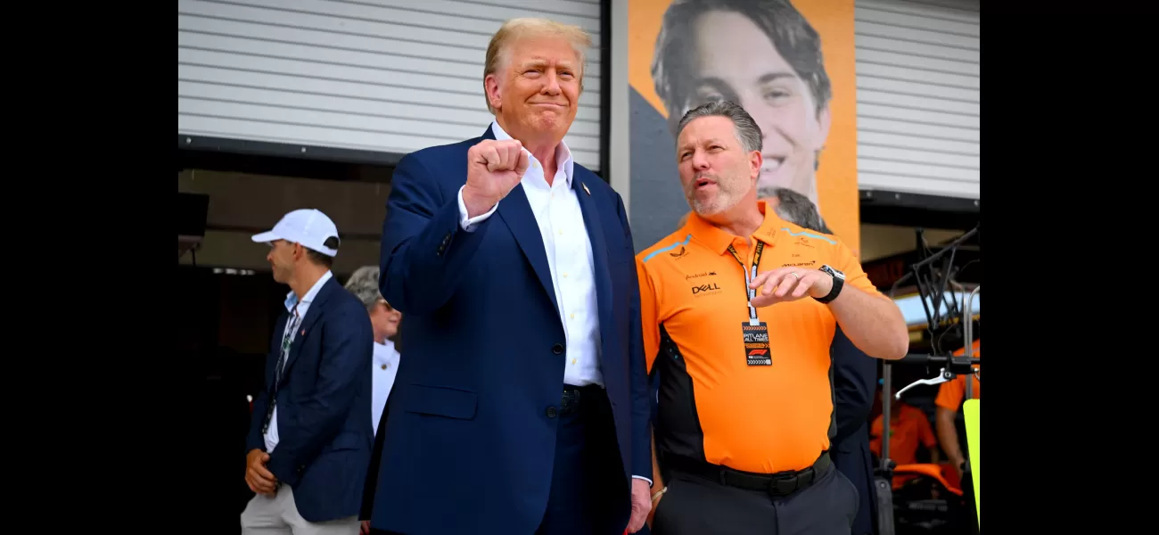 Trump goes to Miami Grand Prix following cancellation of $250,000 fundraiser.