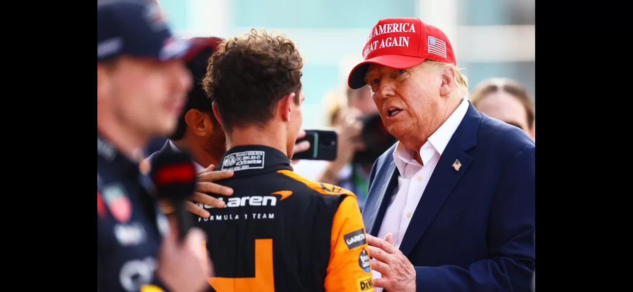 McLaren releases statement on Donald Trump's attendance at F1 Miami Grand Prix.