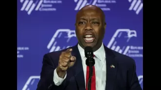 Senator Tim Scott accuses 'The View' hosts of targeting him once more.
