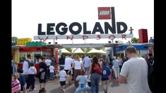 A woman got arrested at Legoland after a baby had a cardiac arrest.