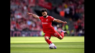 Mohamed Salah, who had an impressive performance, matches Wayne Rooney's record and helps Liverpool defeat Tottenham.