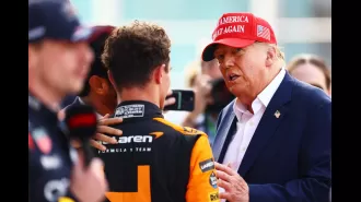 McLaren releases statement on Donald Trump's attendance at F1 Miami Grand Prix.