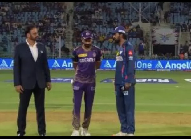 LSG chooses to field first against KKR.