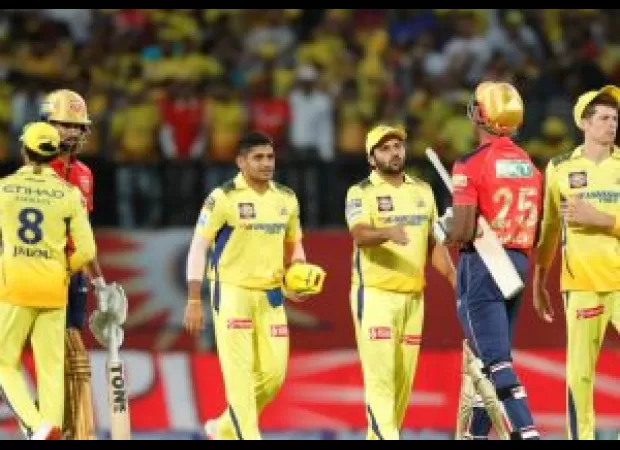 In the IPL match, CSK defeated PBKS by a margin of 28 runs.