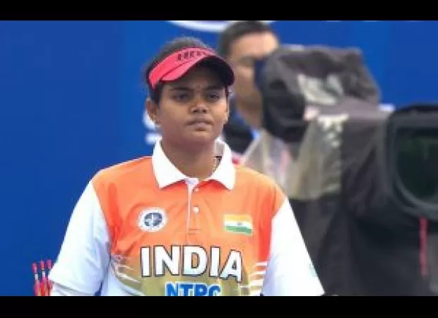 Jyothi the archer longs for Olympic success.