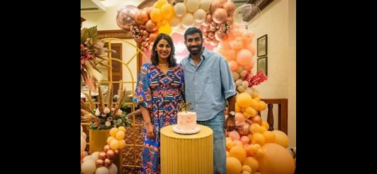 Bumrah writes touching birthday message for his wife Sanjana Ganesan.