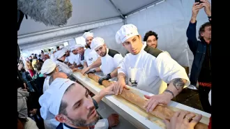 France now holds the record for creating the longest baguette in the world.