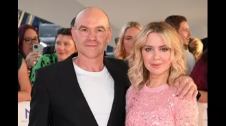 Sally Carman of Coronation Street jokes with her husband and co-star about his recent scenes.