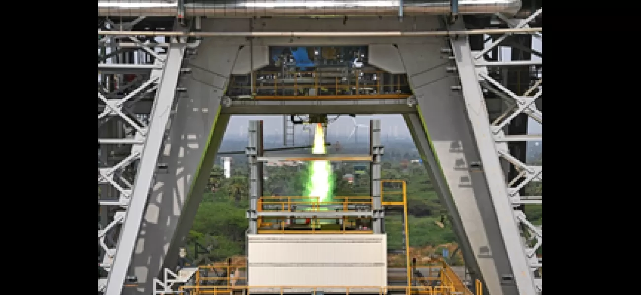 ISRO makes progress in creating 2,000 kN thrust semi-cryogenic engine.