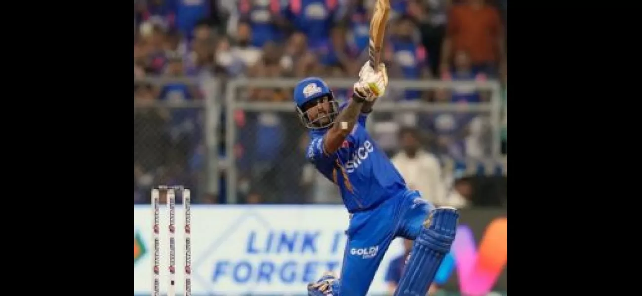 Suryakumar's century leads Mumbai Indians to victory over SRH by seven wickets.