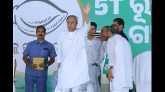 Naveen Patnaik accuses opposition of using people only for election purposes.