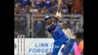 Suryakumar's century leads Mumbai Indians to victory over SRH by seven wickets.