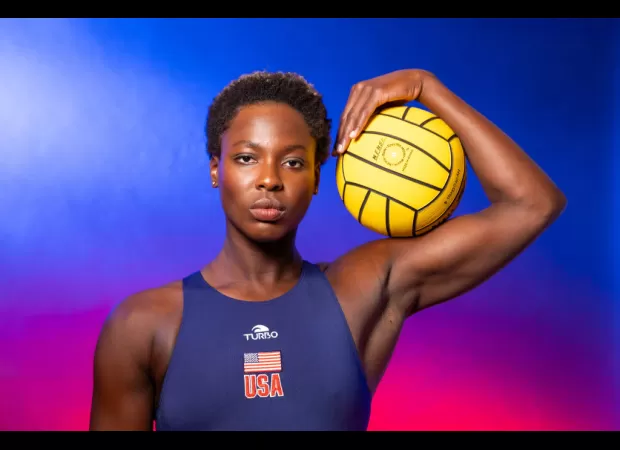 Water polo star Ashleigh Johnson values inspiring others and empowering black youth in the sport more than winning Olympic medals.