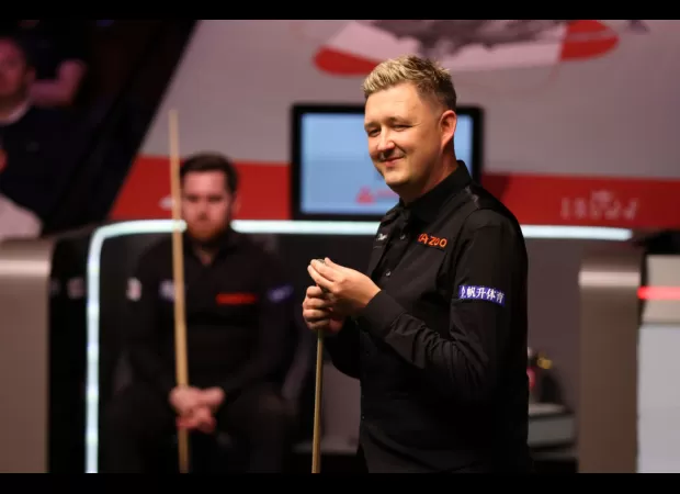 Kyren Wilson defeats Jak Jones to move closer to winning the World Snooker Championship.
