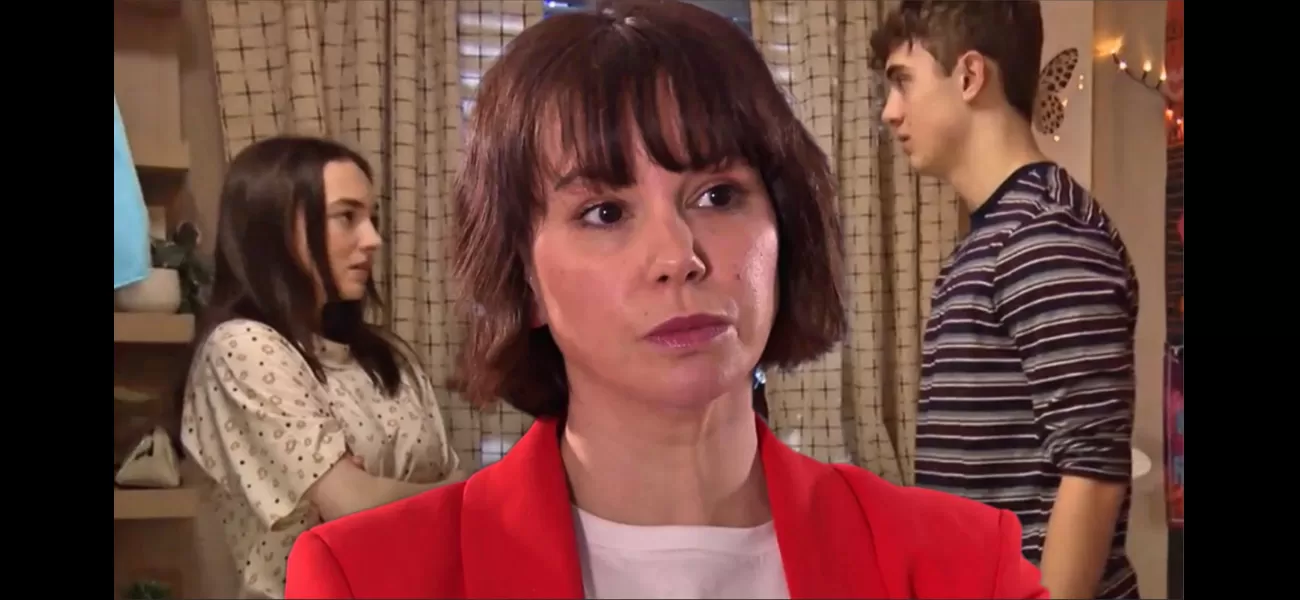 JJ Osborne was caught secretly entering Frankie's room by Nancy and the situation causes shock in Hollyoaks.