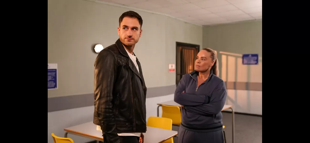 Grace is surprised when Freddie shows up with a visitor from her past on Hollyoaks.