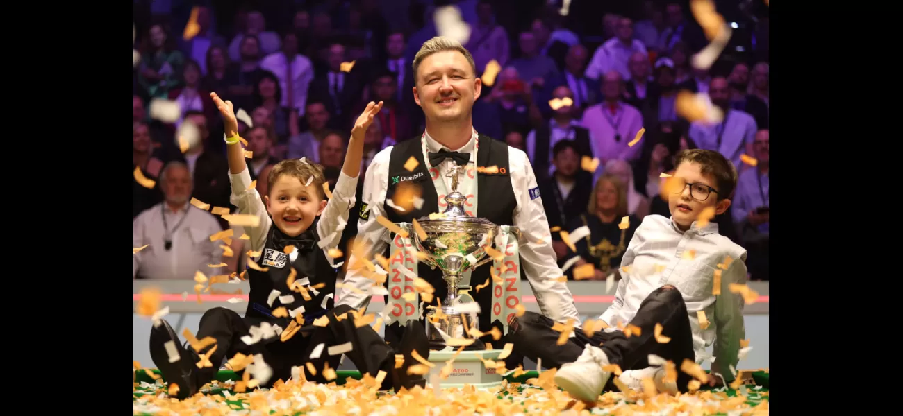 Kyren Wilson, the World Championship winner, expressed gratitude to his family for their sacrifices leading up to the victory.