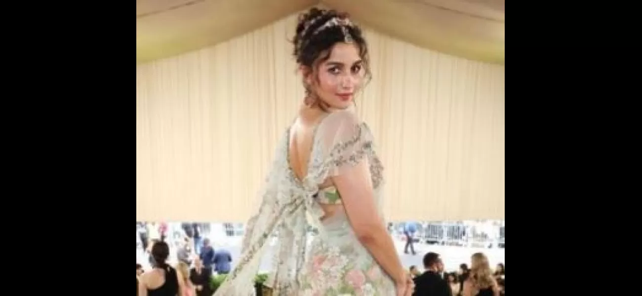 Alia Bhatt wears Sabyasachi saree to MET Gala.