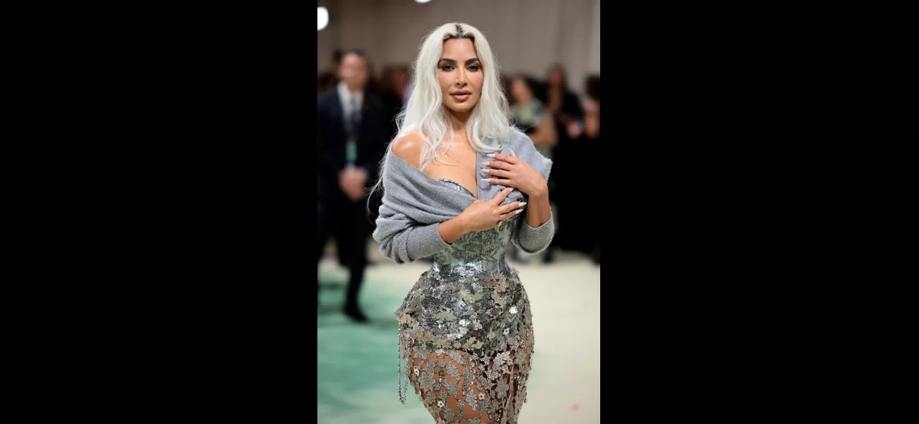 Kim Kardashian had difficulty breathing in her Met Gala dress due to concerns over her small waist.
