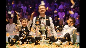 Kyren Wilson, the World Championship winner, expressed gratitude to his family for their sacrifices leading up to the victory.