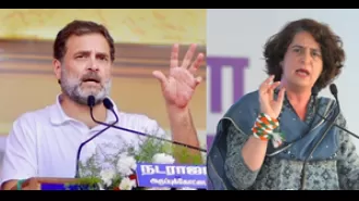 Rahul and Priyanka Gandhi urge citizens to vote in order to safeguard democracy.