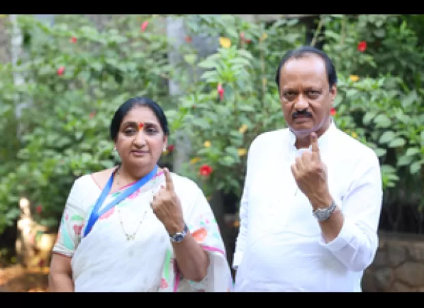 Ajit and Sunetra Pawar, along with Praniti Shinde, were among the first to cast their votes in Maharashtra.