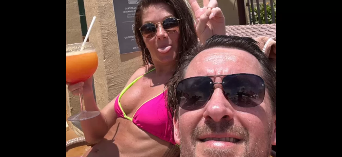 Real life soap couple enjoys sunny vacation for special birthday