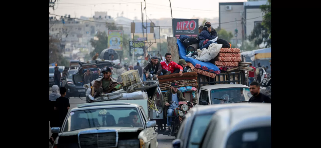 Israel's takeover of key crossing leaves thousands without a place to go.