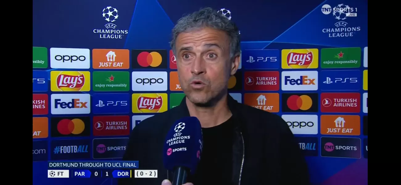 Luis Enrique shares his preferred Champions League winner following PSG's elimination.