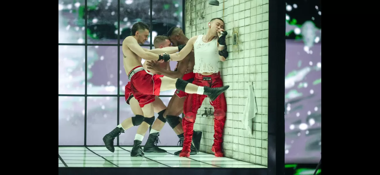 Olly Alexander's performance at Eurovision has left fans unsettled due to its resemblance to a 2000s horror film.