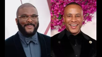 Tyler Perry and DeVon Franklin collaborate with Netflix for religious film arrangement.