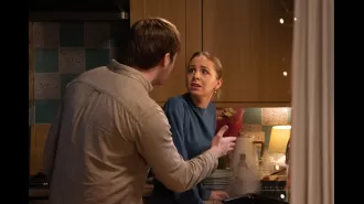 Spoilers for Emmerdale: Belle gets hurt by her abuser Tom in a terrifying night of horror.