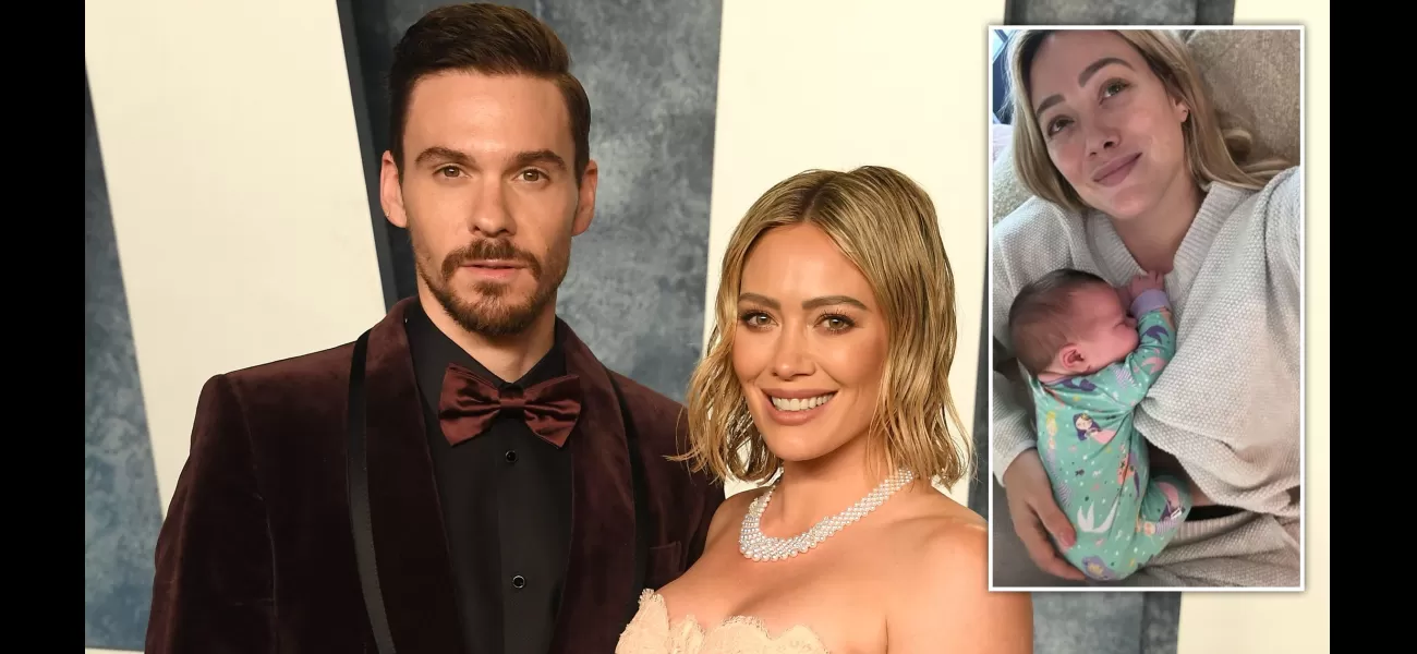 Hilary Duff has fourth child, shares unusual name.