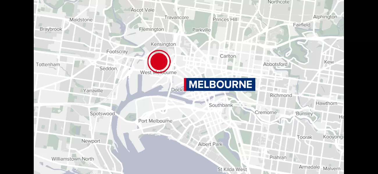 A cyclist was hit by a truck driver in West Melbourne who then reportedly fled the scene.