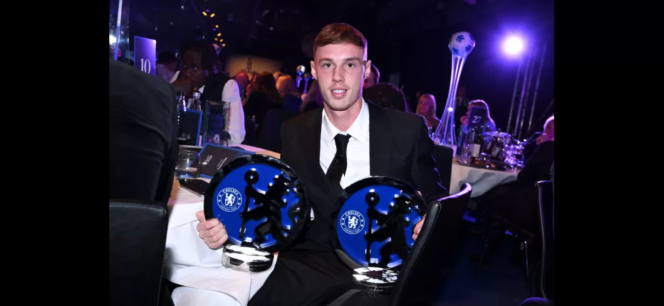 Cole Palmer announces his choice for Men's Players' Player of the Year at Chelsea.