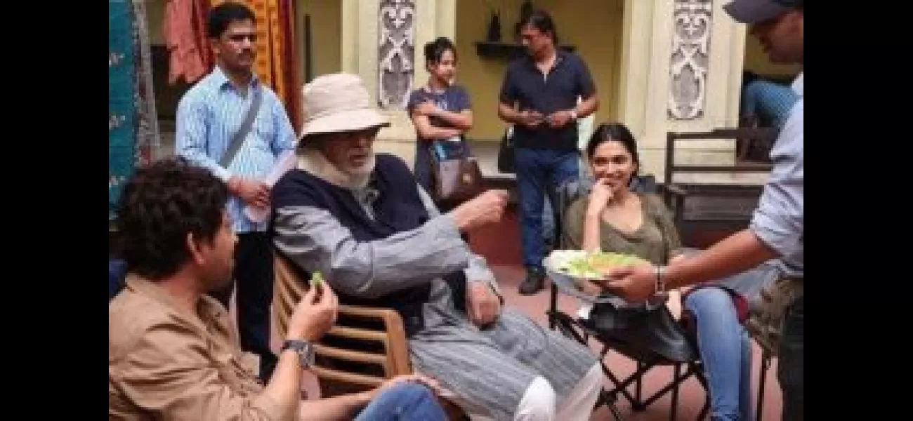 Deepika Padukone shares that Amitabh Bachchan enjoys boasting about her eating habits.