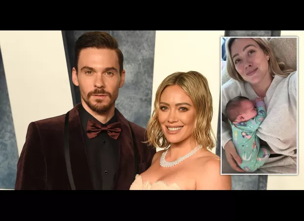 Hilary Duff has fourth child, shares unusual name.