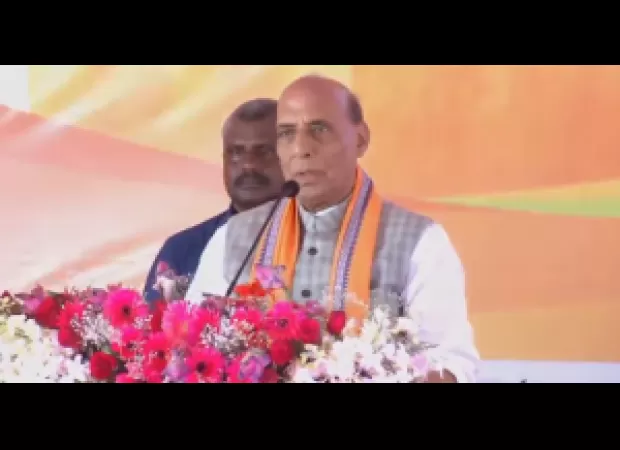 India aims to eliminate poverty within the next decade and a half, according to Rajnath Singh.