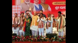 Rajnath Singh predicts BJP victory in all 21 Odisha Lok Sabha seats.
