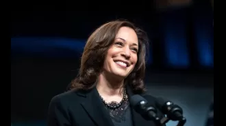 VP Kamala Harris unexpectedly addresses graduates at North Carolina Central University's graduation ceremony.
