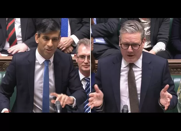 Sunak was shamed during PMQs as another Conservative member switched to the Labour party.