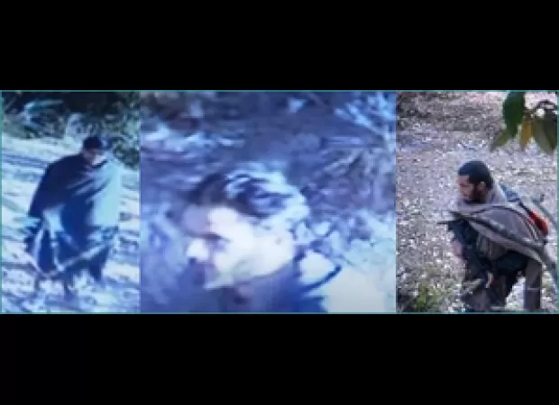 Images of alleged terrorists involved in the Poonch attack caught on CCTV have been revealed.