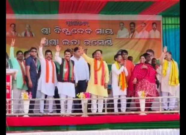 Chhattisgarh CM Sai accuses BJD of exploiting tribals for votes.