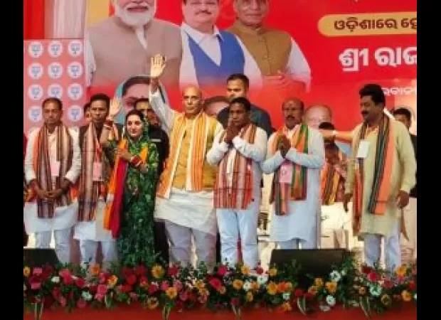 Rajnath Singh predicts BJP victory in all 21 Odisha Lok Sabha seats.