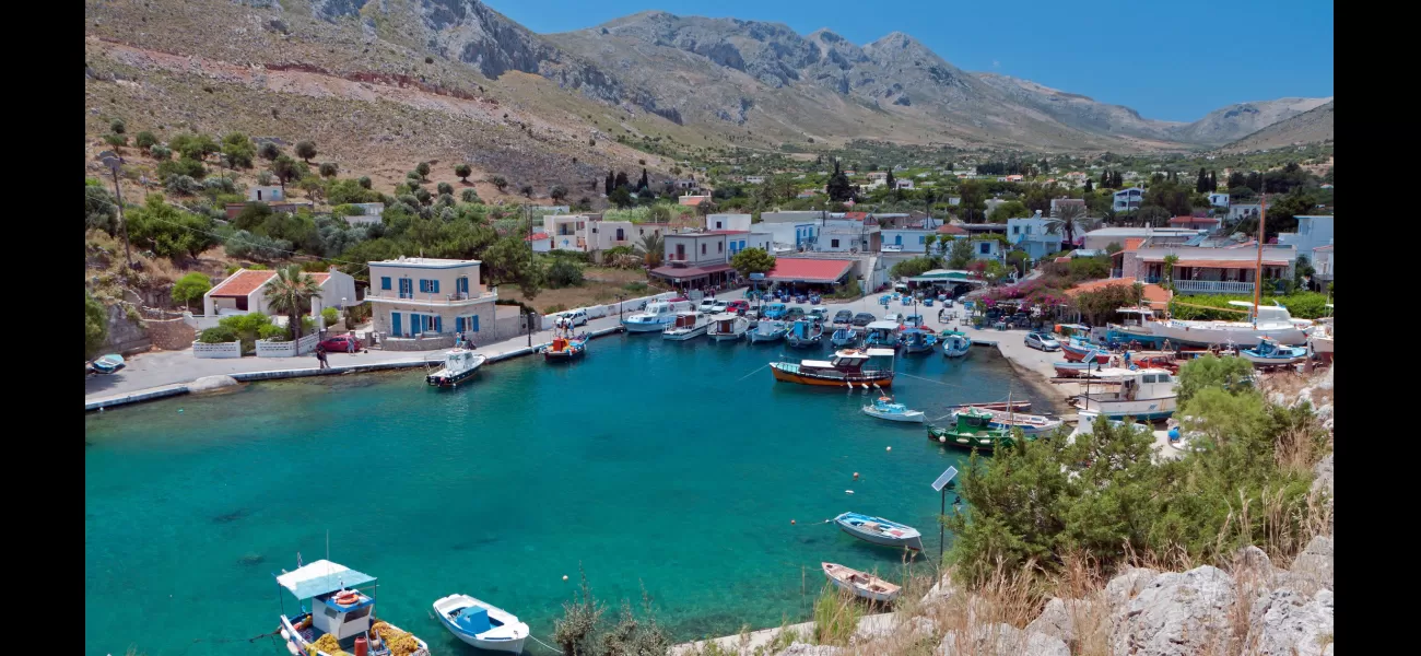 A British vacationer drowns while swimming with his spouse on a Greek island.