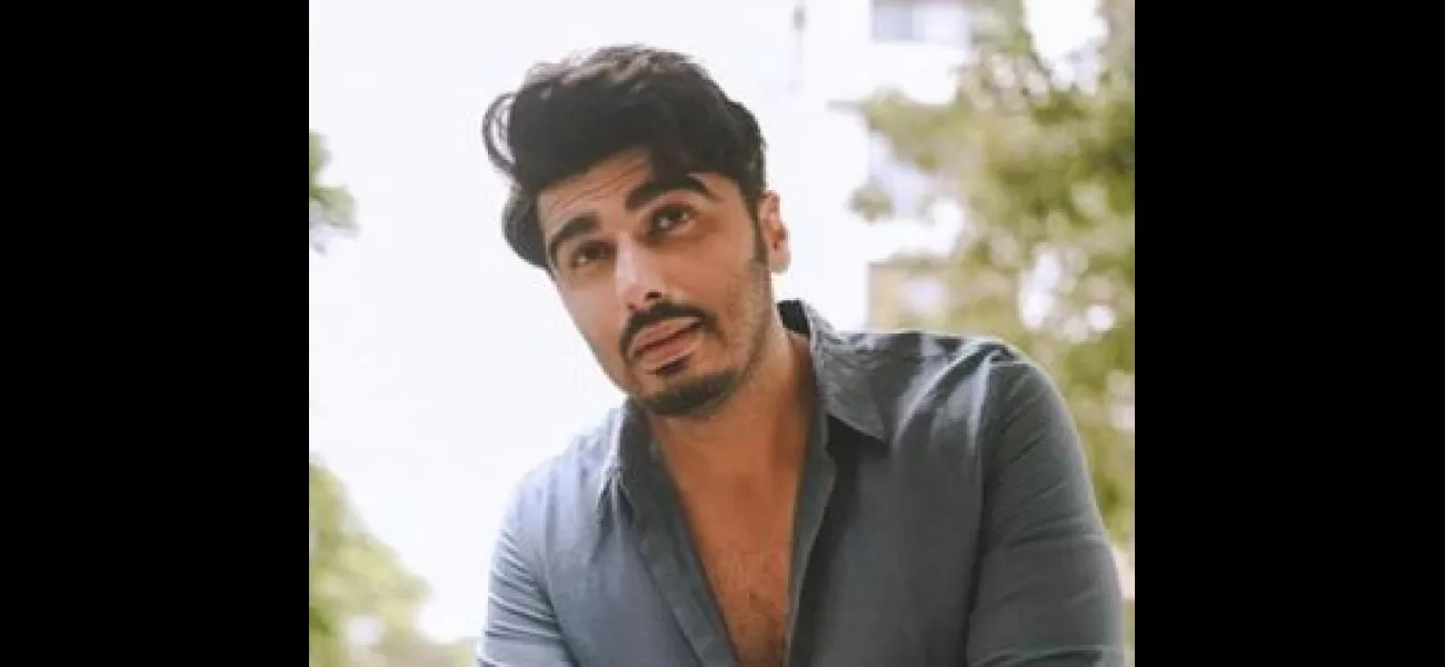 Arjun Kapoor posts behind-the-scenes photo from the filming of 'Singham Again'.
