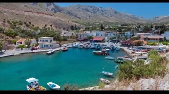 A British vacationer drowns while swimming with his spouse on a Greek island.